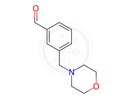 Chemical structure of 3-Morpholin-4-ylmethyl-benzaldehyde