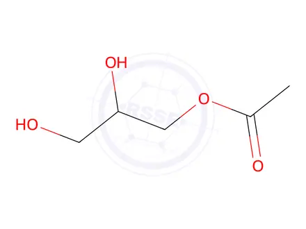 Chemical structure of Glycerol Impurity 66 (1-Monoacetin)