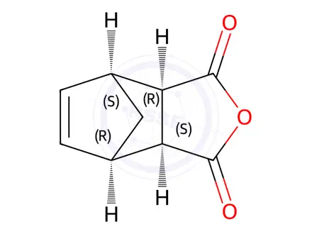 Chemical structure of Carbic Anhydride