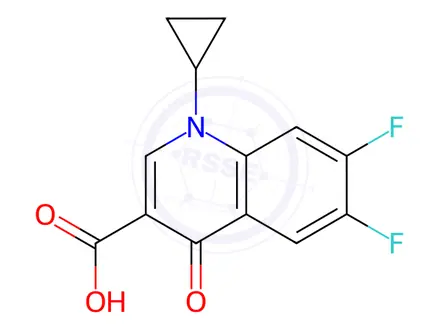 Chemical structure of Sparfloxacin Impurity 12