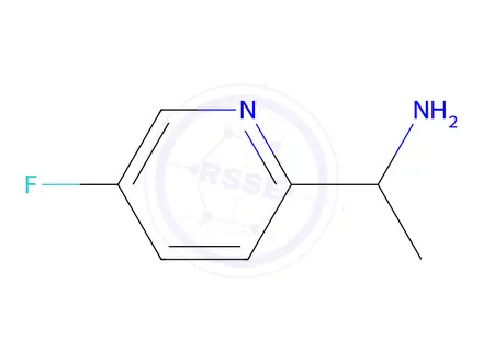 Chemical structure of 1-(5-Fluoropyridin-2-yl)ethanamine