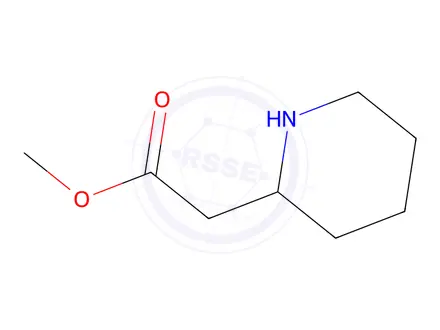 Chemical structure of methyl 2-(piperidin-2-yl)acetate