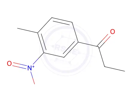 Chemical structure of 1-(4-Methyl-3-nitrophenyl)-1-propanone