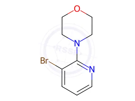 Chemical structure of 3-Bromo-2-morpholinopyridine