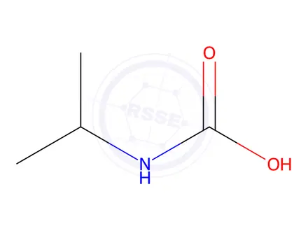 Chemical structure of isopropylcarbamic acid