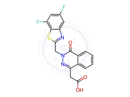 Chemical structure of Zopolrestat Impurity 58