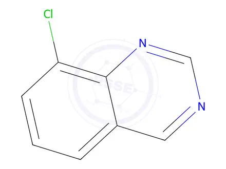 Chemical structure of 8-Chloroquinazoline