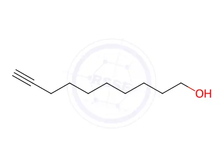 Chemical structure of dec-9-yn-1-ol
