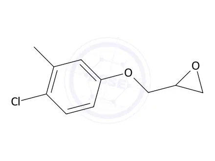 Chemical structure of 2-((4-Chloro-3-methylphenoxy)methyl)oxirane
