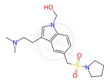 Chemical structure of Almotriptan EP Impurity C