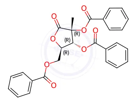 Chemical structure of Sofosbuvir Impurity 184