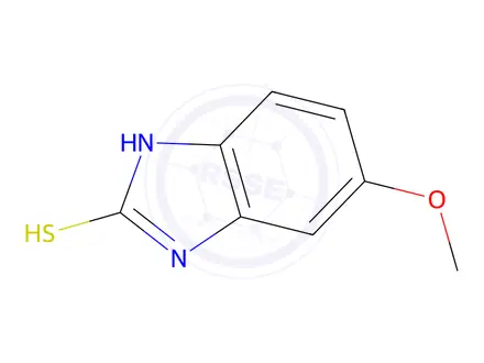 Chemical structure of Esomeprazole Impurity A