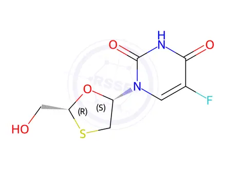 Chemical structure of Emtricitabine Impurity 71