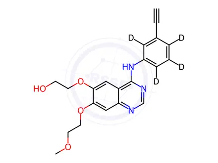 Chemical structure of OSI-420-d4
