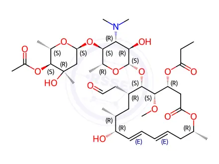 Chemical structure of Meleumycin B2