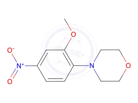 Chemical structure of 4-(2-Methoxy-4-nitrophenyl)morpholine