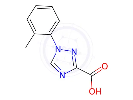 Chemical structure of 1-(o-Tolyl)-1H-1,2,4-triazole-3-carboxylic acid