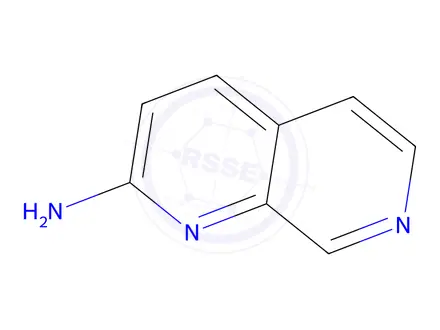 Chemical structure of 1,7-Naphthyridin-2-amine
