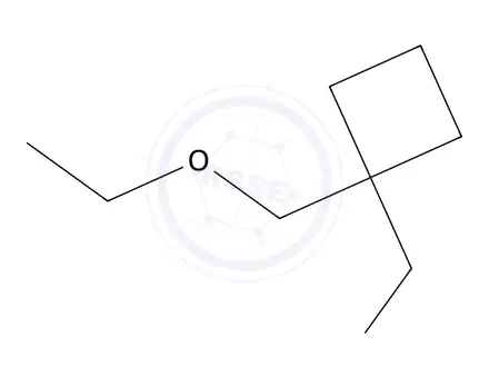 Chemical structure of (1-(Ethoxymethyl)cyclobutyl)methanamine