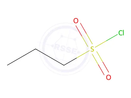 Chemical structure of 1-Propanesulfonyl Chloride