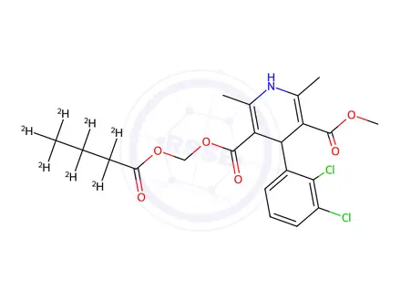 Chemical structure of / -d7/CLEVIDIPINE - - -