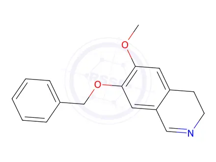 Chemical structure of 7-BENZYLOXY-6-METHOXY-3,4-DIHYDRO-ISOQUINOLINE