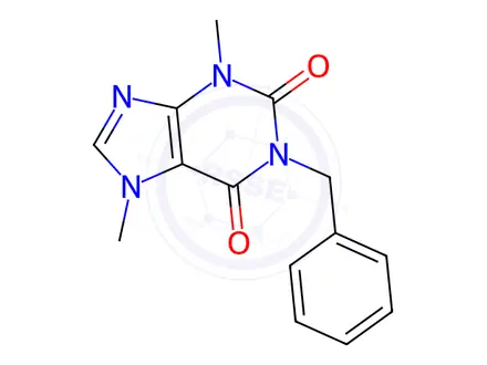 Chemical structure of Pentoxifylline EP Impurity I