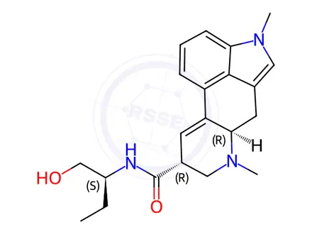 Chemical structure of Methylergometrine Impurity G