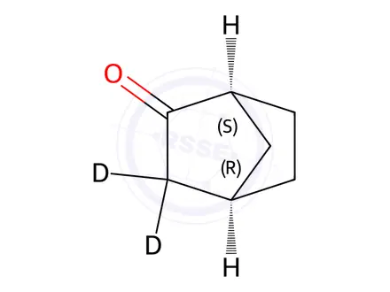 Chemical structure of Norcamphor-d2