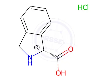Chemical structure of (R)-Isoindoline-1-carboxylic Acid hydrochloride