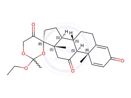 Chemical structure of Prednisolone Impurity 144