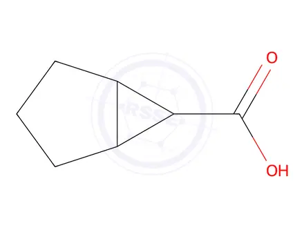 Chemical structure of Bicyclo[3.1.0]hexane-6-carboxylic Acid (endo/exo Mixture)