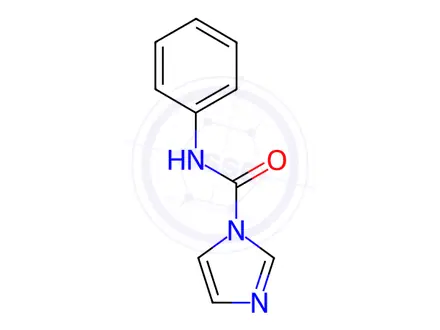 Chemical structure of N-phenyl-1H-imidazole-1-carboxamide