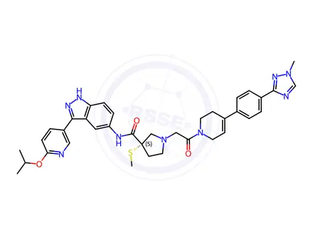 Chemical structure of MK-8353