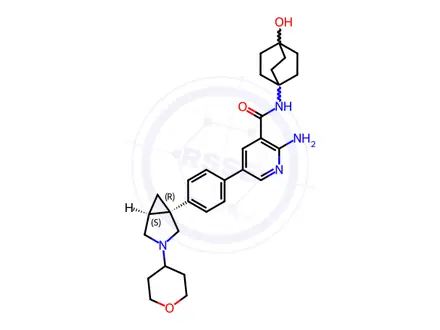 Chemical structure of Zilurgisertib