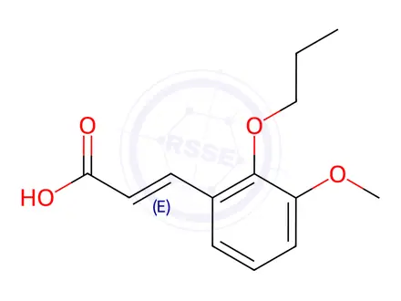 Chemical structure of Cinametic Acid Impurity 73