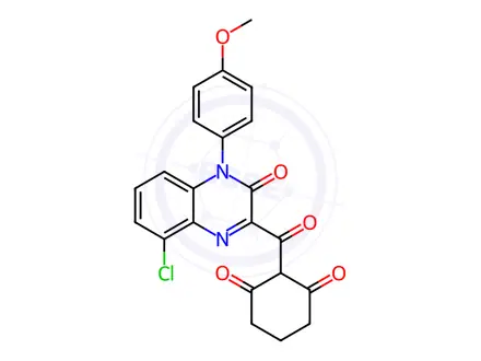 Chemical structure of Fenquinotrione