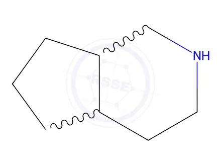 Chemical structure of Octahydro-1H-cyclopenta[c]pyridine