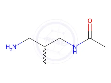 Chemical structure of N-Acetyl-2-methyl-1,3-propanediamine