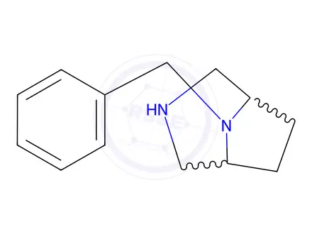 Chemical structure of 8-benzyl-3,8-diazabicyclo[3.2.1]octane dihydrochloride