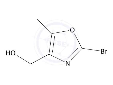 Chemical structure of (2-Bromo-5-methyl-oxazol-4-yl)-methanol