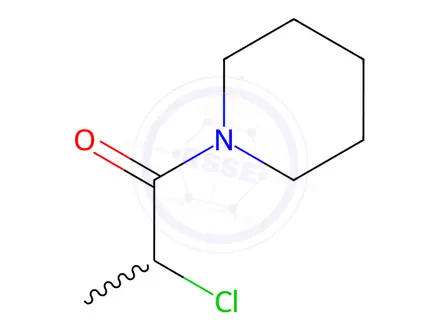 Chemical structure of 1-(2-Chloropropanoyl)piperidine