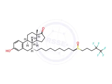 Chemical structure of 17-Keto Fulvestrant