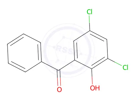 Chemical structure of (3,5-Dichloro-2-hydroxyphenyl)(phenyl)methanone