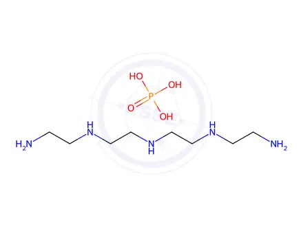 Chemical structure of Phosphoric acid, polymer with N1-(2-aminoethyl)-N2-[2-[(2-aminoethyl)amino]ethyl]-1,2-ethanediamine