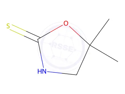 Chemical structure of 5,5-Dimethyloxazolidine-2-thione