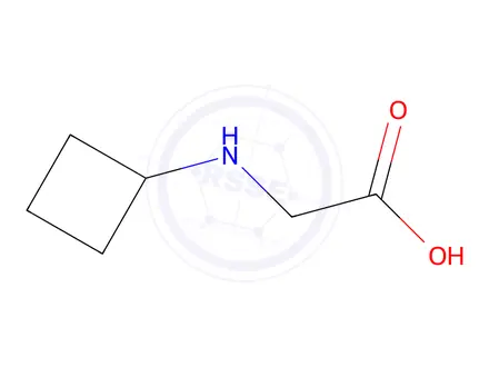 Chemical structure of Cyclobutylglycine