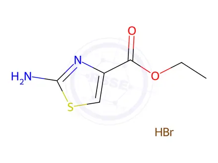 Chemical structure of Ethyl 2-Aminothiazole-4-carboxylate Hydrobromide