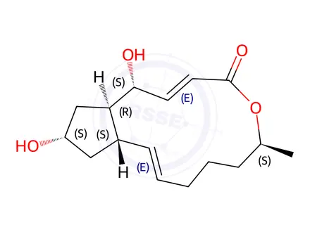 Chemical structure of Brefeldin A