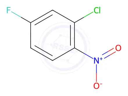 Chemical structure of 2-Chloro-4-Fluoro-1-Nitrobenzene